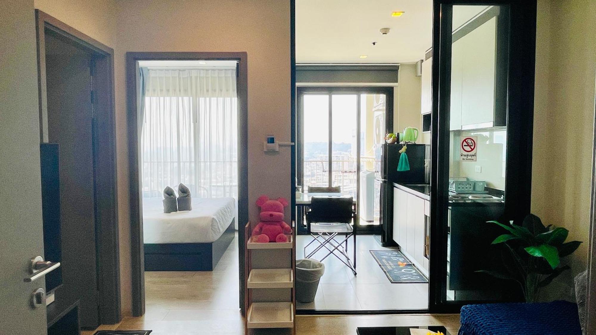芭達亞The Base 1 Bed 1 Bath公寓 外观 照片