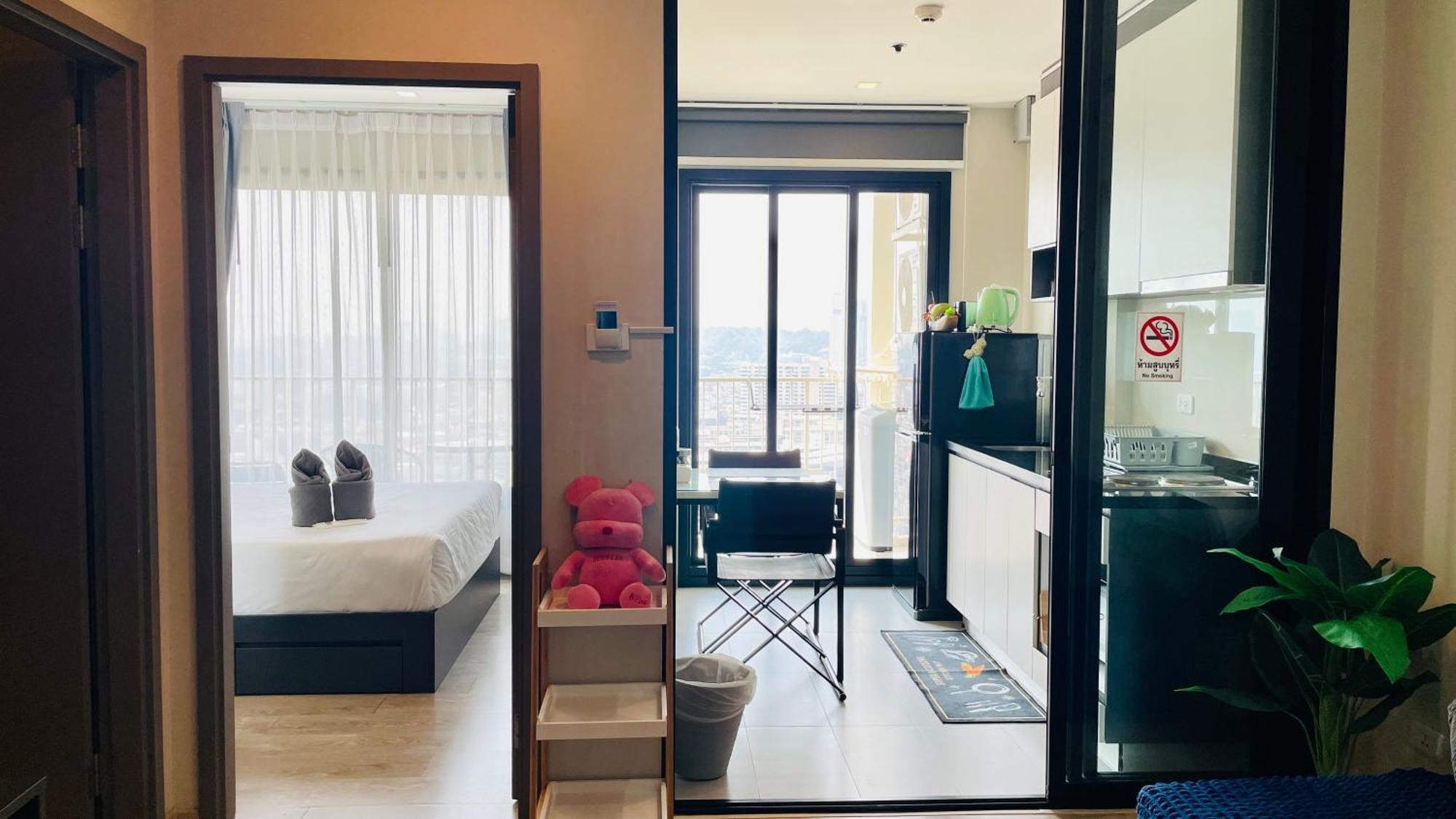 芭達亞The Base 1 Bed 1 Bath公寓 外观 照片